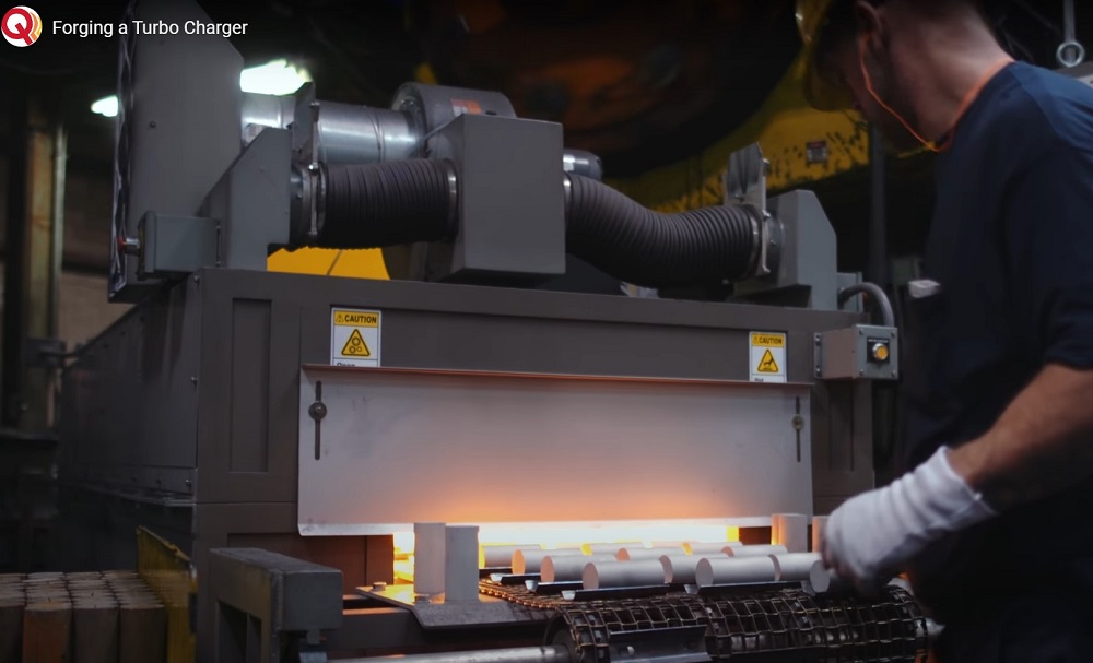 Forging a Turbo Charger Forging a Turbo Charger