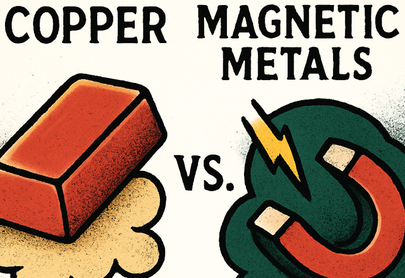 Copper versus Magnetic Metals Copper versus Magnetic Metals