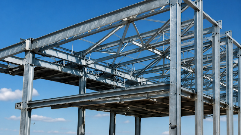 Galvanized steel provides superior corrosion resistance Galvanized steel provides superior corrosion resistance